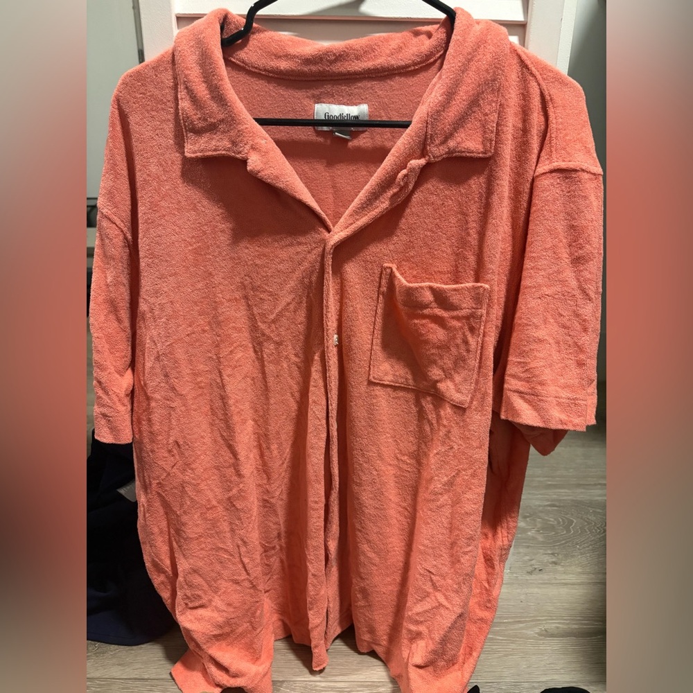 Goodfellow & Co Salmon Casual Shirt